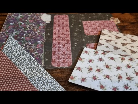 Using 6x6 & 8x8 Scrapbooking Paper to Make Simple Pockets for Journals & Planners