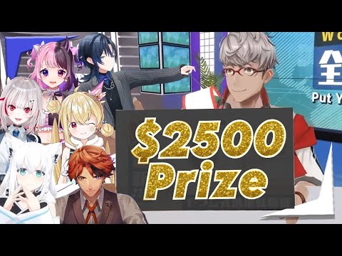 Arusan must deceive Pizza Family members to get his $2500(?) prize【Hololive Holostars EngSub】