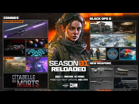 FULL Black Ops 6 Season 1 Reloaded Update Road Map! (NEW Content, Events, & MORE!)