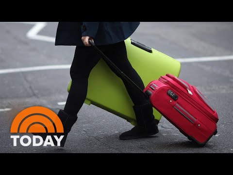 How baggage travels through airports during record holiday travel