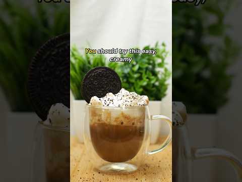 Easy Creamy Biscoff Oreo Latte #Shorts