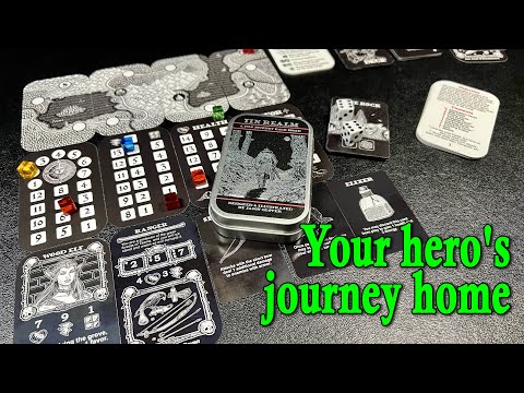 Your hero's journey home - review and overview of Tin Realm (Grey Gnome Games)