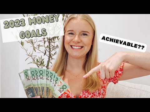 my 2023 financial goals | income, holidays, saving + social media