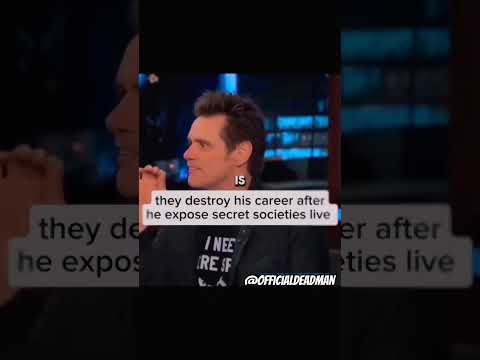 Jim Carrey called out Hollywood and was cancelled 💯 #trending #jimcarrey #illuminate