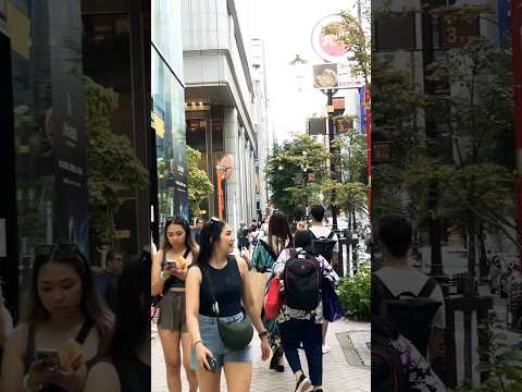 Japan Walking @esrnipponhorizon #japan #travel #ginza #walkthrough #tokyo #shorts