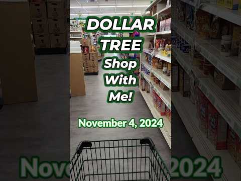 DOLLAR TREE Shop With Me as stores in PA!  Everything was $1.25! November 4, 2024