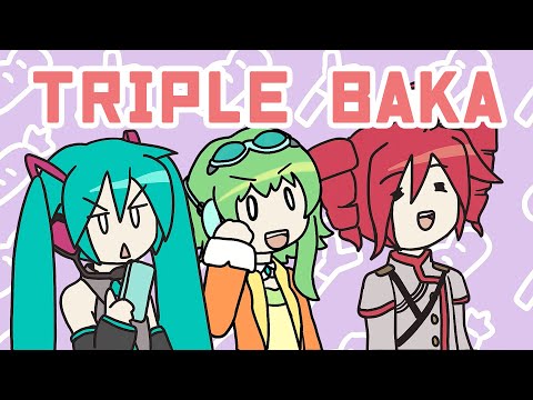 【GUMI SV & TETO SV】 Triple Baka (とりぷるばか) 【Synth V Cover】