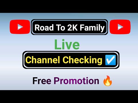 Live Channel Promotion Today And Checking ✅