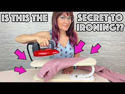 Why You Have To Have A Sleeve Board To Make Ironing Easier!