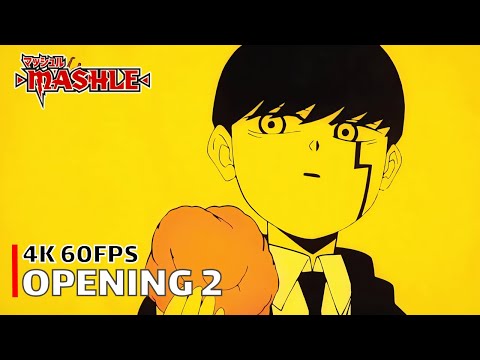 Mashle - Opening 2 【Bling-Bang-Bang-Born】 4K 60FPS Creditless | CC