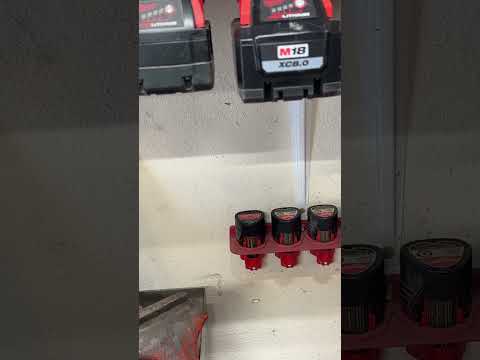 Milwaukee m12 & m18 battery holders #shortsvideo