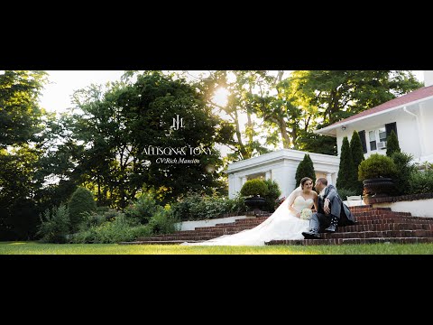 They met in Kindergarten - now they're married! CV Rich Mansion Wedding Video: Alison & Tony