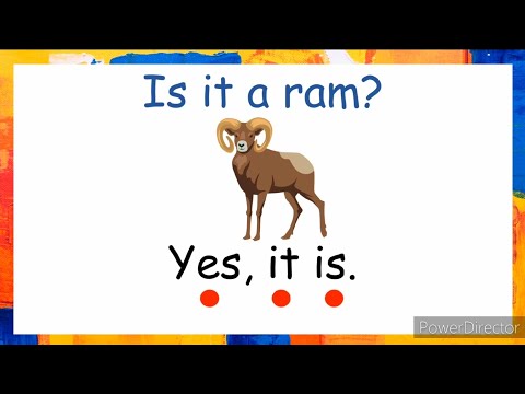 CVC Reading Lesson 11 | CVC Words in Sentences | Is It...? / Yes, it is/ No it isn't Grammar Lesson