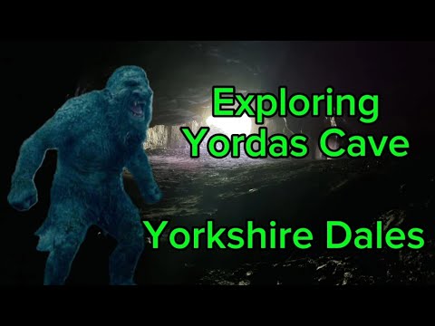 Exploring Yordas Cave. Kingsdale. Yorkshire Dales. The Giants Cave.