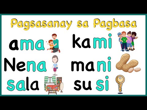 Practice Reading TAGALOG Words | Pagsasanay sa Pagbasa