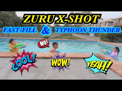 ZURU X-SHOT FAST FILL | ZURU X-SHOT TYPHOON THUNDER