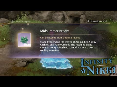 Midsummer Breeze Fragrance Location | Infinity Nikki