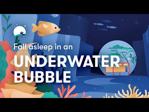 Fall Asleep in a Bubble Underwater | 8 Hours of Relaxing 3D Sounds | Sound Waves | BetterSleep