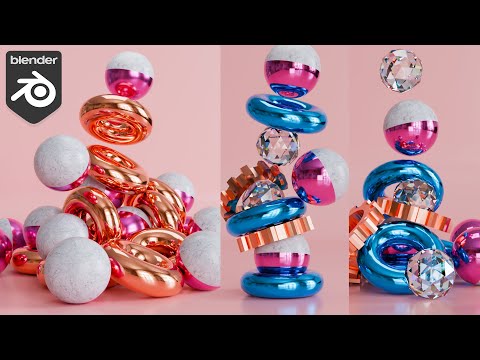 Blender Rigid Body Simulations Tutorial || Blender  Softbody Simulations 🎈🎈