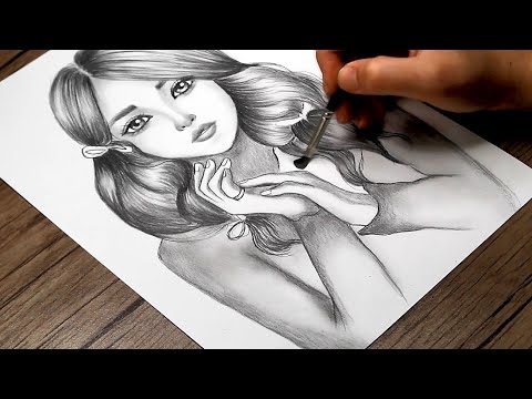 How to Draw a Cute Girl | Girl Drawing for Beginners | Step by Step