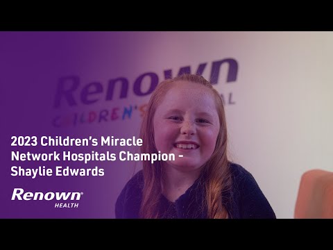 2023 Children’s Miracle Network Hospitals Champion - Shaylie Edwards