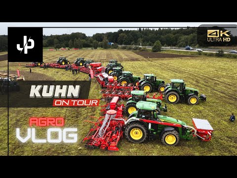 XXL John Deere und KUHN Feldtag Bodenbearbeitung! Agrovlog || JP Agrar