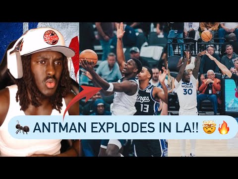 Ant Man GAME WINNER!! Wolves At Kings Highlights Reaction