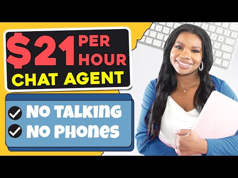 URGENT: $21/Hour Work-From-Home Chat Agent Jobs (NO PHONE!)