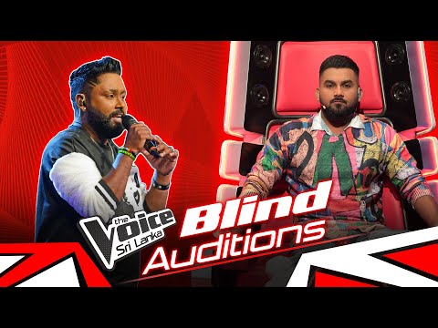 Chathura Wanigasekara | Rosa Malakui (රෝස මලකුයි) | Blind Auditions | The Voice Sri Lanka