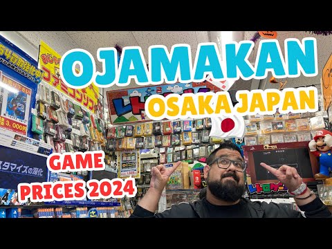 Osaka Japan, Ojamakan Prices 2024 #japan #osaka #games #retrogaming