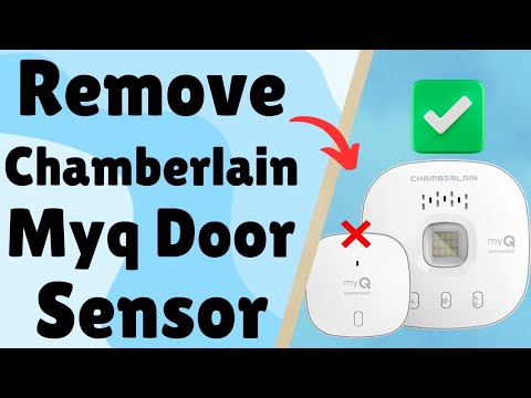 Remove Chamberlain Myq Door Sensor | MyqTwo Door Sensor Limit Error | Devicessetup