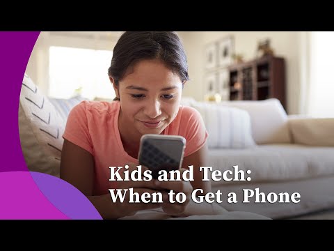 Kids and Tech: When to Get a Phone