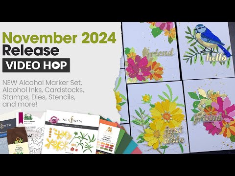 SO MANY DieCuts | Altenew Video Hop November 2024