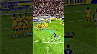 Tutorial 🥰 Under Wall Free Kick🤞|| Efootball 23 Mobile || #efootball2023 #pesmobile23 #football #pes