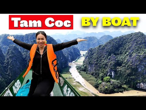 Tam Coc, Vietnam is Best Experienced in a Boat 🚣‍♀️🚣‍♀️🚣‍♀️🚣‍♀️ (Boat Tour of Tam Coc, Ninh Binh)