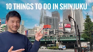 TOP 10 Things to Do in Shinjuku | Tokyo Japan Travel 2023