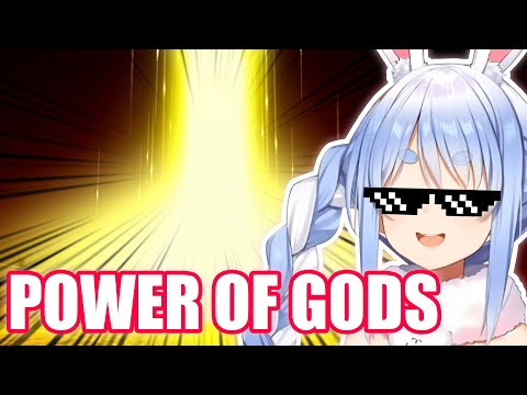 Pekora Uses the Power Of Gods 【Hololive English Sub】