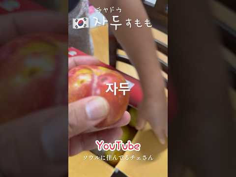 韓国人が好きな果物！すもも男より女性が好きな味 #韓国ソウル