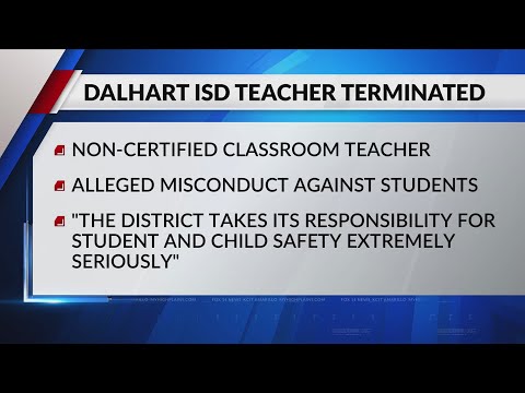 Dalhart ISD fires teacher for alleged employee misconduct