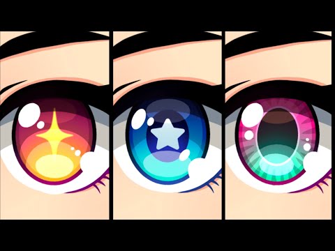 Easy Colouring Anime Eyes 😱 Digital Art with Procreate