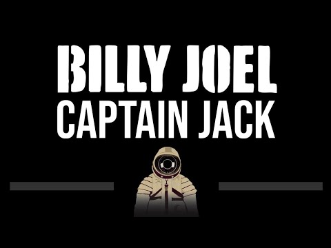 Billy Joel • Captain Jack (CC) 🎤 [Karaoke] [Instrumental]