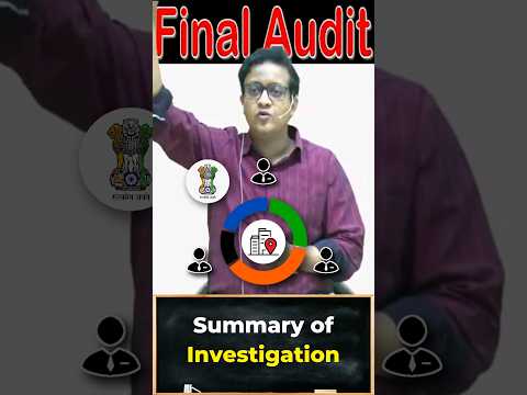 Power of Investigation | Siddharth Agarwal Audit