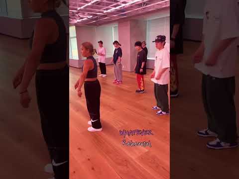 【Behind The Scene】WHATEVER Choreography Rehearsal #Shorts