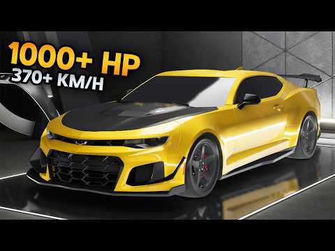 Test Drive Unlimited Solar Crown - Chevrolet Camaro ZL1 1LE Customization & Gameplay