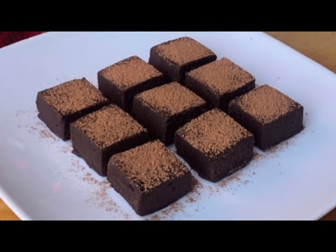 生巧克力 ｜ Nama chocolate | only 3 ingredients | 5 mins prepare time