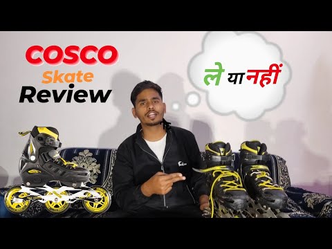 Cosco Dash Inline skate Review ll @Skating_with_OM