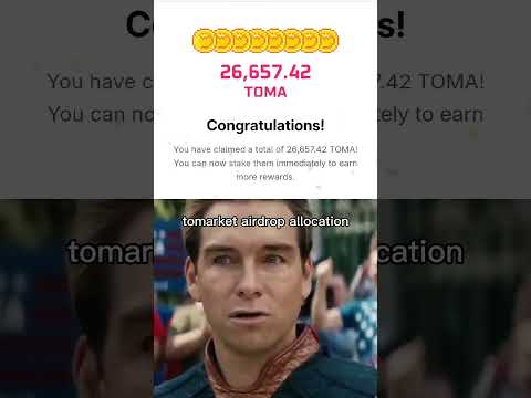 Tomarket airdrop allocation