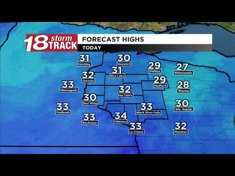 No major travel issues the next few days; rain chances arrive to the area by the weekend