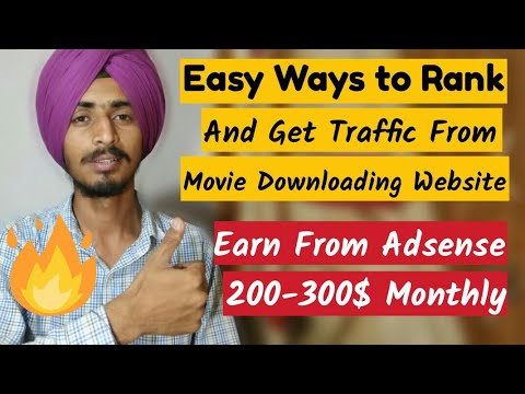 Easy Ways to Rank Movie Downloading Website | Writing Content, Domain, Google Adsense Full Details