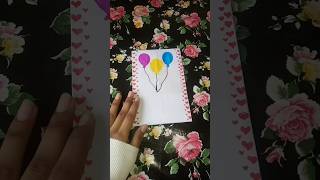 Diy Happy New year special gift card with paper🎁#like#shorts